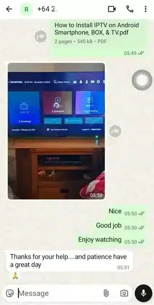 Contact Smartiflix IPTV